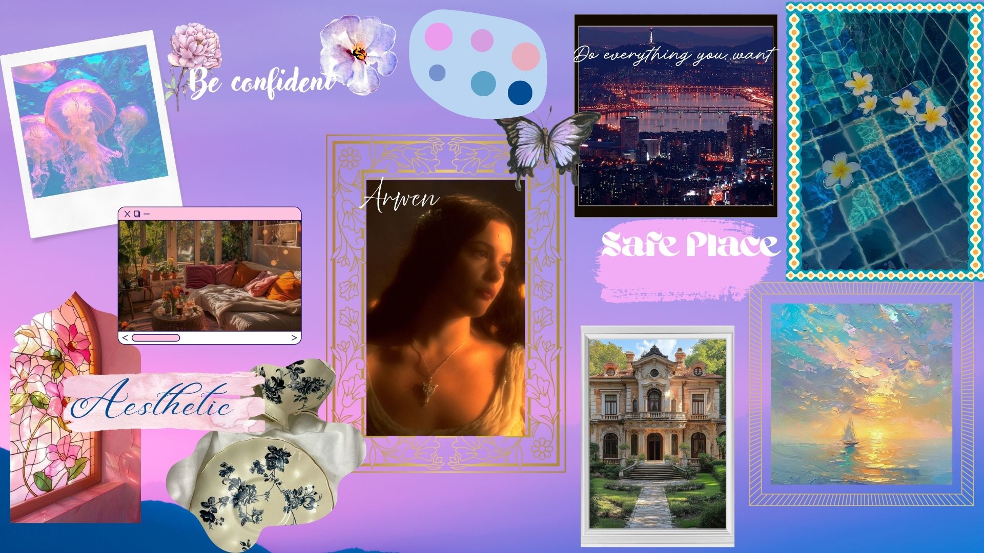 Mes Moadbords – Arwen